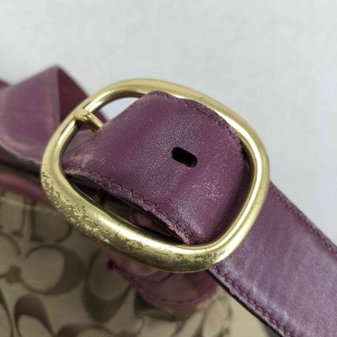 コーチ COACH シグネチャー ショルダーバッグ signature shoulder bag レディース