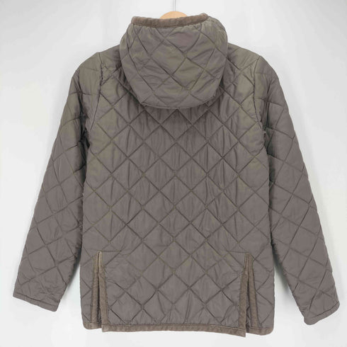 ラベンハム LAVENHAM 英国製 フーデッド キルティングジャケット レディース FR:36