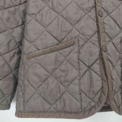 ラベンハム LAVENHAM 英国製 フーデッド キルティングジャケット レディース FR:36