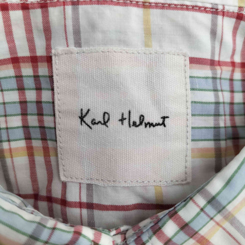 カールヘルム Karl Helmut S/S チェックシャツ メンズ