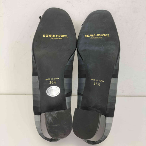ソニアリキエル SONIA RYKIEL MADE IN JAPAN リボンデザインヒールパンプス レディース 36 1/2