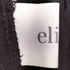 eliuu フロッキードット太ベルトワイドパンツサロペ レディース M
