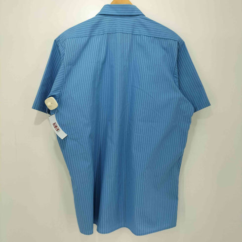 レッドキャップ RED KAP ワッペン ストライプ S/S ワークシャツ メンズ import:L