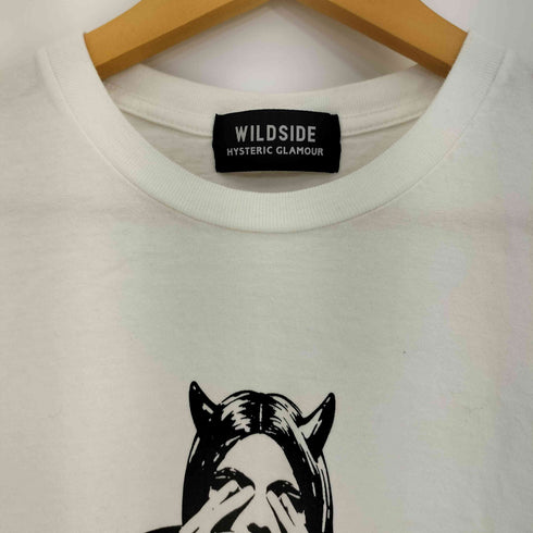 ワイルドサイドヨウジヤマモト WILDSIDE YOHJI YAMAMOTO SEE NO EVIL S/S T-SHIRT メンズ JPN:2