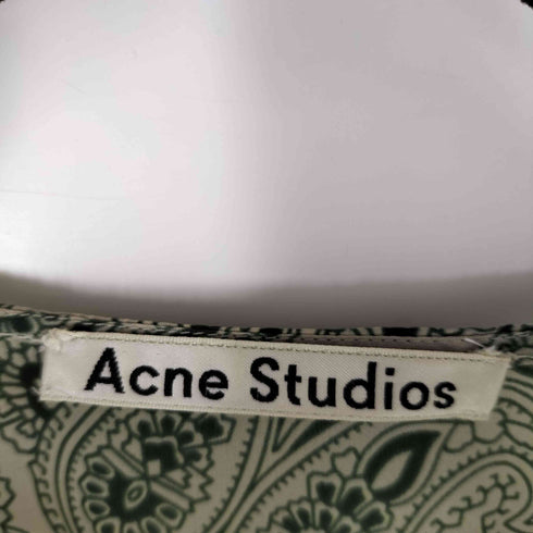 アクネストゥディオズ ACNE STUDIOS ペイズリープリントチュニック レディース 34