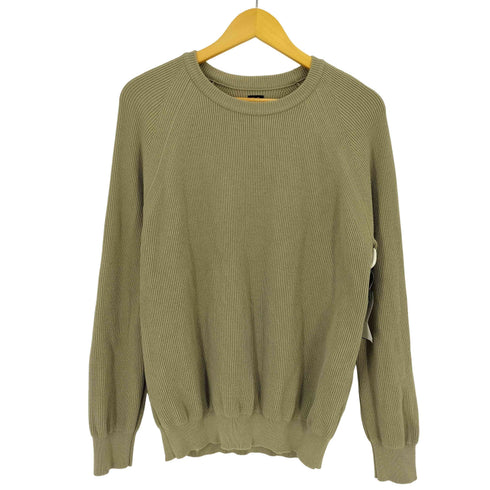 バトナー BATONER HARD TWIST WOOL CREW NECK Mocha メンズ JPN:2