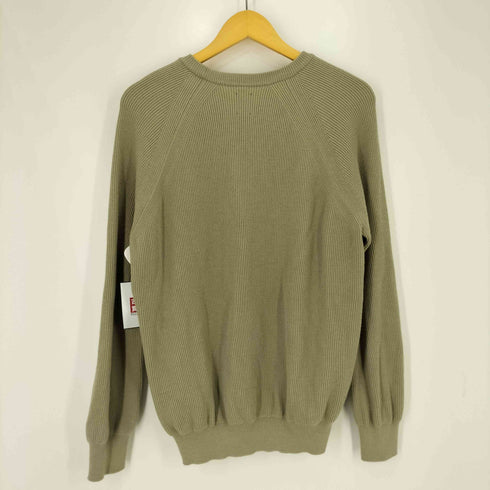 バトナー BATONER HARD TWIST WOOL CREW NECK Mocha メンズ JPN:2