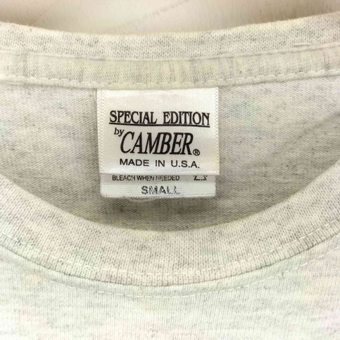 キャンバー CAMBER USA製 ヘビーウェイト ポケット付き クルーネック Tシャツ メンズ import:S