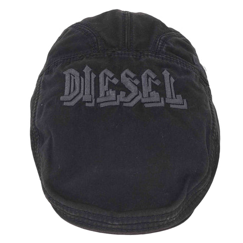 ディーゼル DIESEL ロゴ刺繍 切替 ハンチング帽 Y2K メンズ