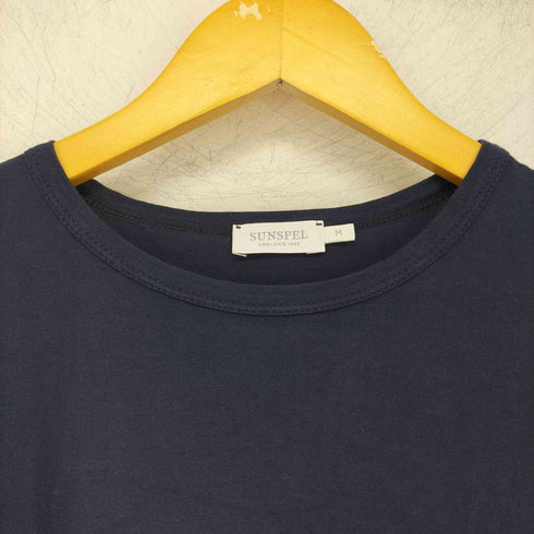 サンスペル Sunspel 英国製 クルーネック S/S Tシャツ メンズ import:M