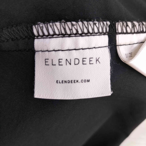 エレンディーク ELENDEEK Vネックパフスリーブ S/S ワンピース レディース JPN:2