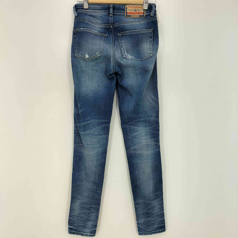 ディーゼル DIESEL 2017 SLANDY ダメージ スキニー デニムパンツ レディース US:25