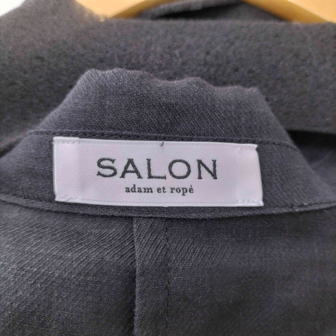 サロン SALON シアーリネンオーバージャケットテーラードジャケット レディース JPN:M