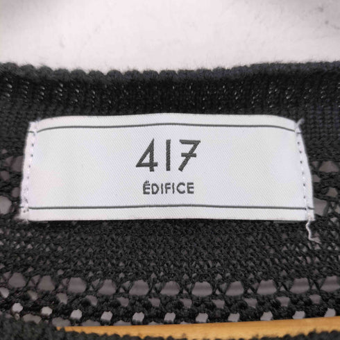 フォーワンセブンバイエディフィス 417 by EDIFICE シアー S/S カットソー メンズ