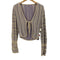 マメクロゴウチ Mame Kurogouchi Drop Jacquard Knitted Cardigan レディース 2