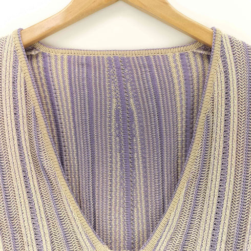 マメクロゴウチ Mame Kurogouchi Drop Jacquard Knitted Cardigan レディース 2