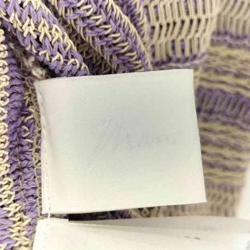 マメクロゴウチ Mame Kurogouchi Drop Jacquard Knitted Cardigan レディース 2
