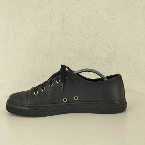 グッチ GUCCI イタリア製 メタルロゴプレート レザーローカットスニーカー メンズ 6