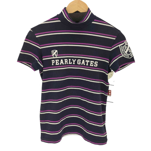 パーリーゲイツ PEARLY GATES ハイネック半袖Tシャツ レディース 1