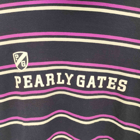 パーリーゲイツ PEARLY GATES ハイネック半袖Tシャツ レディース 1