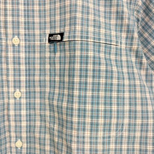 ザノースフェイス THE NORTH FACE チェック柄 S/S カジュアルシャツ メンズ JPN:S