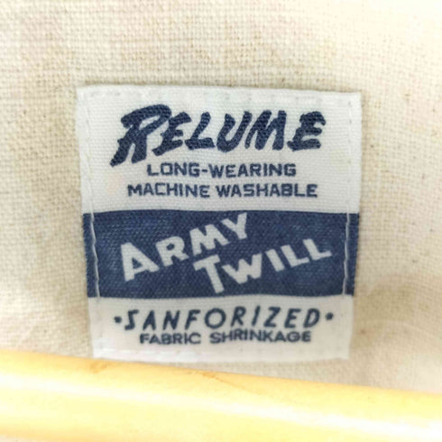 ジャーナルスタンダードレリューム JOURNAL STANDARD relume ARMY TWILL / アーミーツイル 別注 コットンスラブシャツ メンズ
