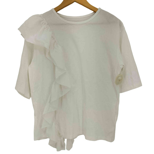 eliuu フリルTシャツ レディース JPN:M