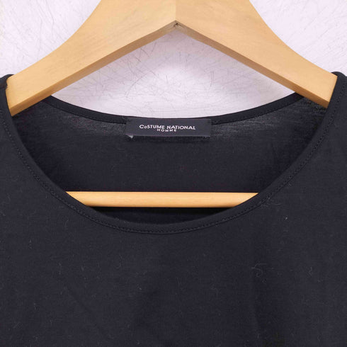 コスチュームナショナルオム CoSTUME NATIONAL HOMME コットンジャージー クルーネック L/S Tシャツ メンズ
