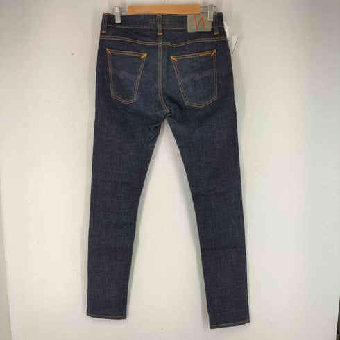 ヌーディージーンズ Nudie Jeans ステッチデザイン ストレートデニムパンツ レディース W30 L32