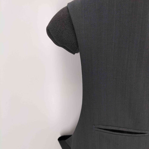 バーバリーブラックレーベル BURBERRY BLACK LABEL ストライプ 5Bベスト メンズ