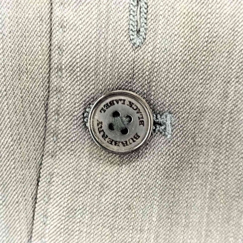 バーバリーブラックレーベル BURBERRY BLACK LABEL ストライプ 5Bベスト メンズ