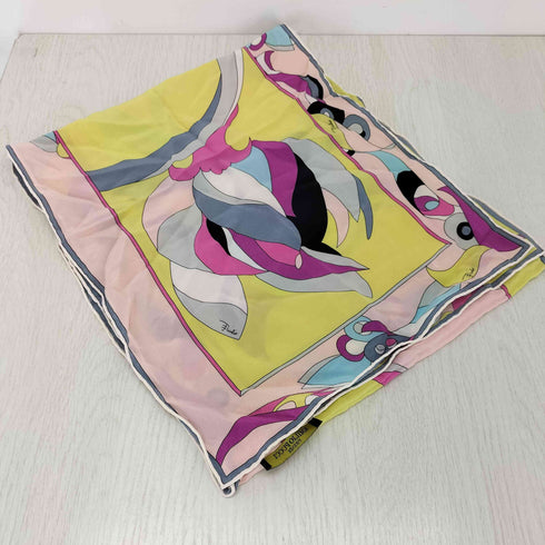 エミリオプッチ EMILIO PUCCI 幾何学柄ストール レディース