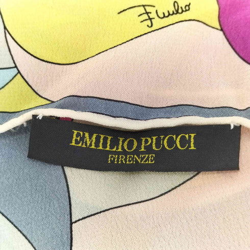 エミリオプッチ EMILIO PUCCI 幾何学柄ストール レディース