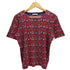 イヴサンローラン Yves Saint Laurent 総柄 S/S ブラウス レディース import:M