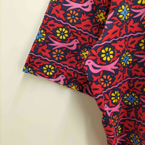 イヴサンローラン Yves Saint Laurent 総柄 S/S ブラウス レディース import:M