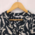 ザラ ZARA TOPSTITCHED PRINTED DRESS トップステッチ プリントワンピース レディース import:S