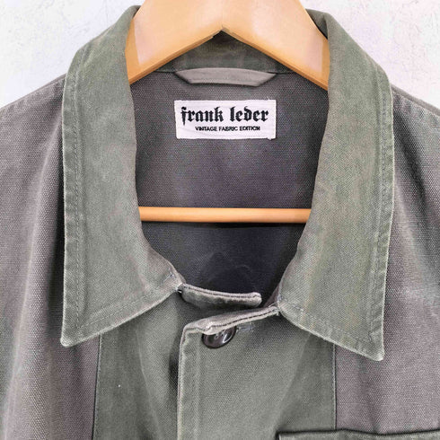 フランクリーダー FRANK LEDER VINTAGE FABRIC EDITION SWISS MOUTAION CANVAS JACKET メンズ