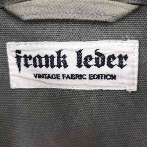 フランクリーダー FRANK LEDER VINTAGE FABRIC EDITION SWISS MOUTAION CANVAS JACKET メンズ