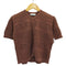 ザスコッチハウス The Scotch House メッシュ S/S カーディガン レディース
