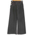LANDNESS COATED DENIM WIDE PANTS/コーティッドデニム ワイドパンツ メンズ S