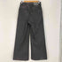 LANDNESS COATED DENIM WIDE PANTS/コーティッドデニム ワイドパンツ メンズ S