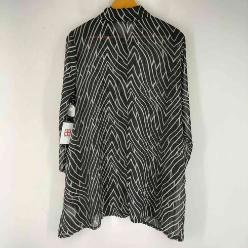 CORAL 総柄 シアーロングシャツ レディース JPN:XL