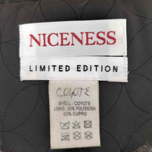 ナイスネス NICENESS LIMITED EDITION リアルファーネックウォーマー レディース