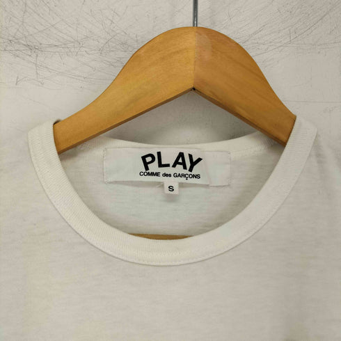 プレイコムデギャルソン PLAY COMME des GARCONS 04AW ハートワッペン ノースリーブ Tシャツ メンズ JPN:S