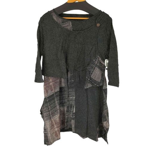 PENNY JULE 総柄 アシンメトリーワンピース レディース