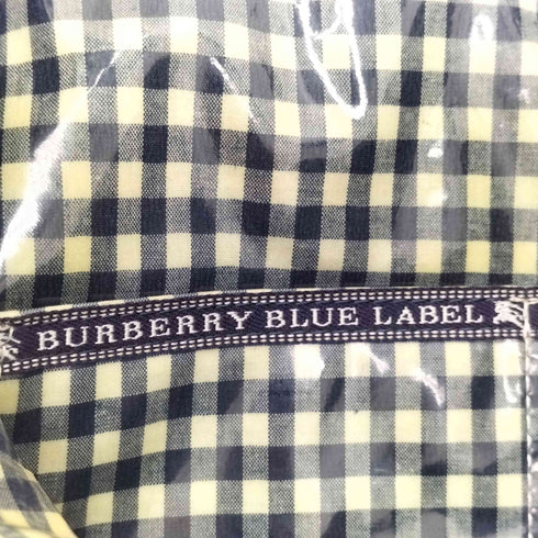 バーバリーブルーレーベル BURBERRY BLUE LABEL ロゴ キャンバストートバッグ レディース
