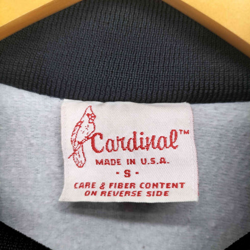 カーディナル Cardinal USA製 ワッペン刺繍ブルゾン メンズ JPN:S