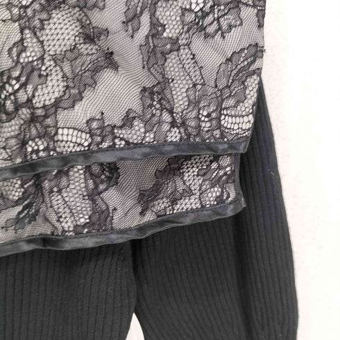 ジルバイジルスチュアート JILL by JILLSTUART ケープカラーニットワンピース レディース FR