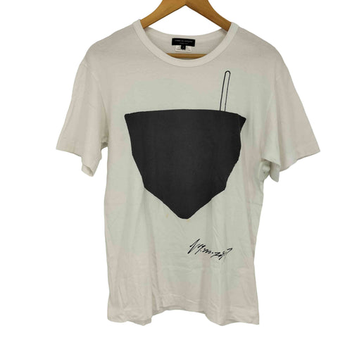 コムデギャルソンオムプリュス COMME des GARCONS HOMME PLUS 14SS 孵化期 グラフィックアートプリント S/S Tシャツ archive メンズ JPN:S