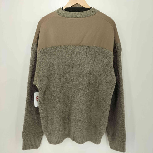 ミスタージェントルマン MISTERGENTLEMAN BAMBOO PATCHED PULLOVER ルームウェア メンズ JPN:L